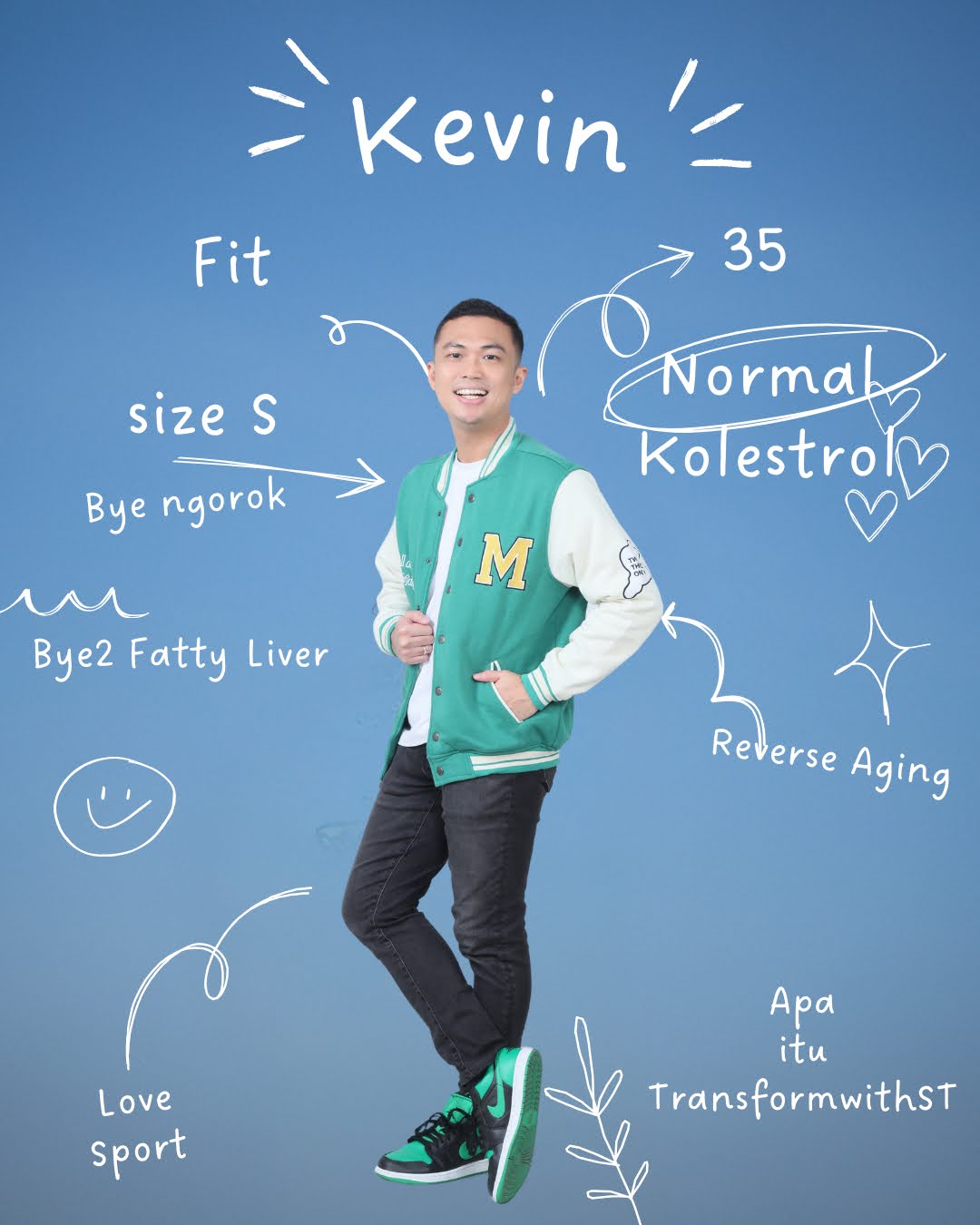 Kevin, pendiri TransformwithST