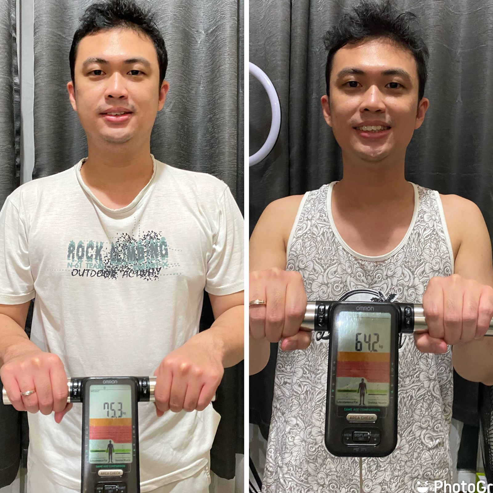 Transformasi Kevin di TransformwithST sebelum dan sesudah